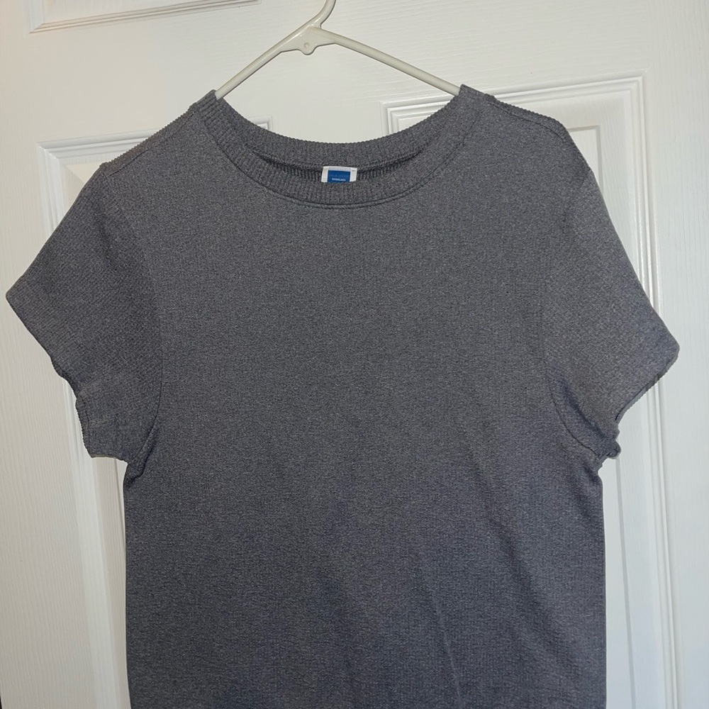Gray Short Sleeve T-Shirt